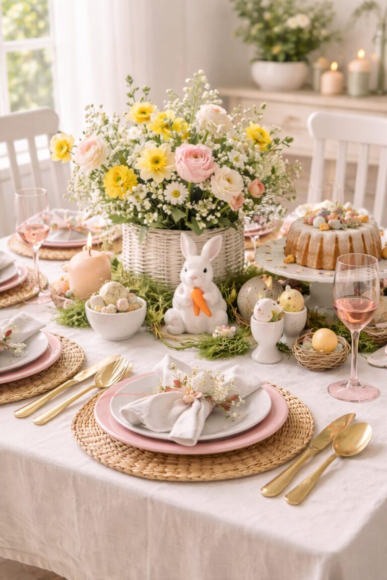 7 Beautiful Easter Home Decor Ideas to Make Your Home Cozy & Festive