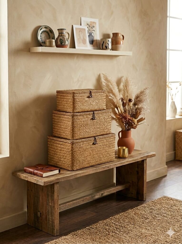 boho baskets