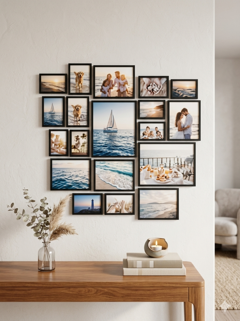 15+ Photo Wall Decor Ideas Under $50 🤍 | Affordable Gallery Wall for Family, Couple & Pets