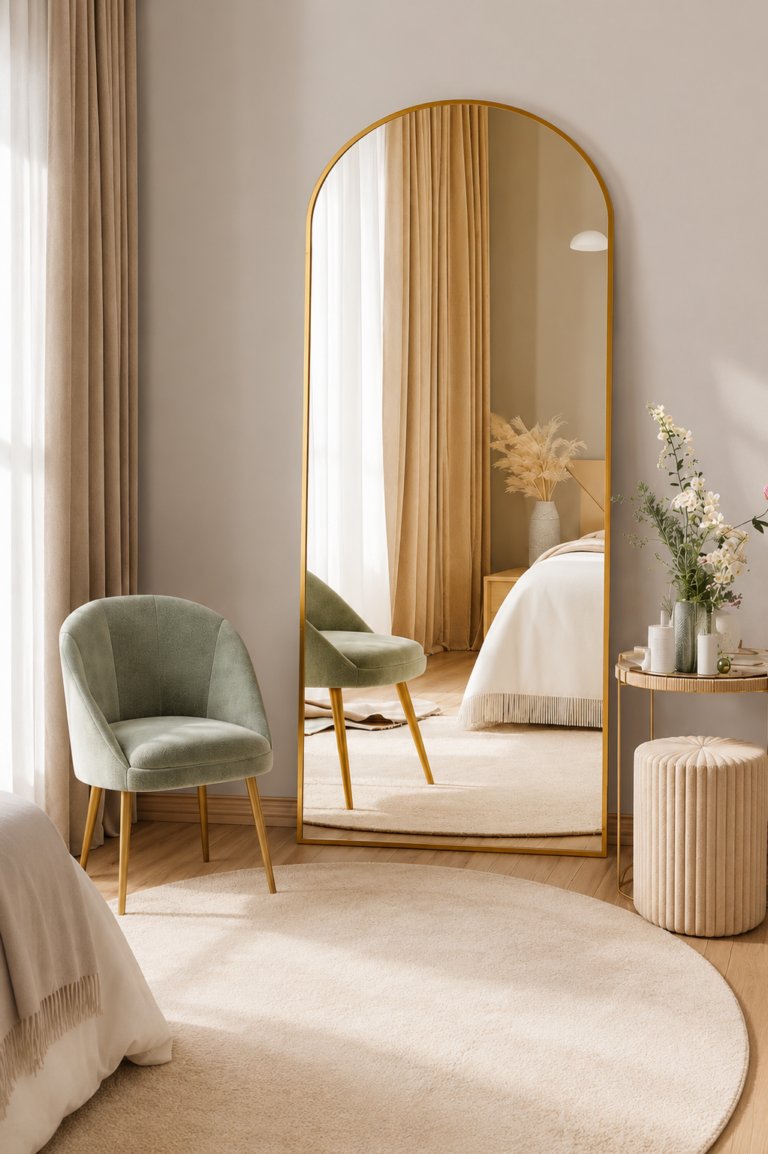 10 Bedroom Mirrors Under $50 That Make Your Room Look Expensive